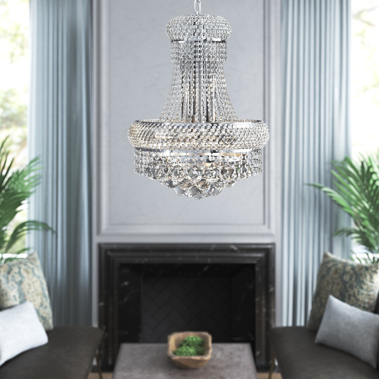 Eight light Chandelier