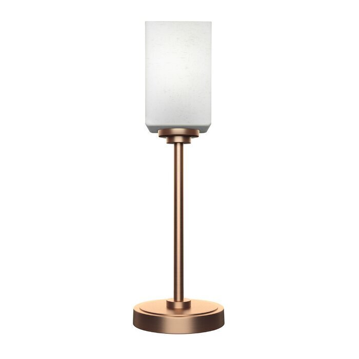 Elegant Accent Brass Candlestick Lamp 