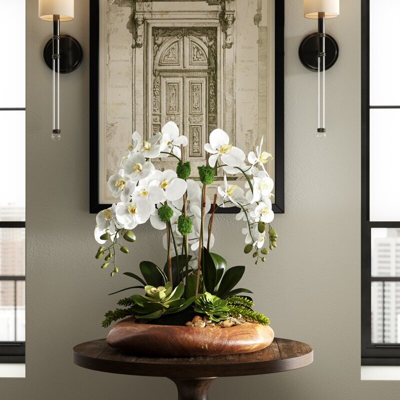 Elegant Large Silk Flower Arrangement