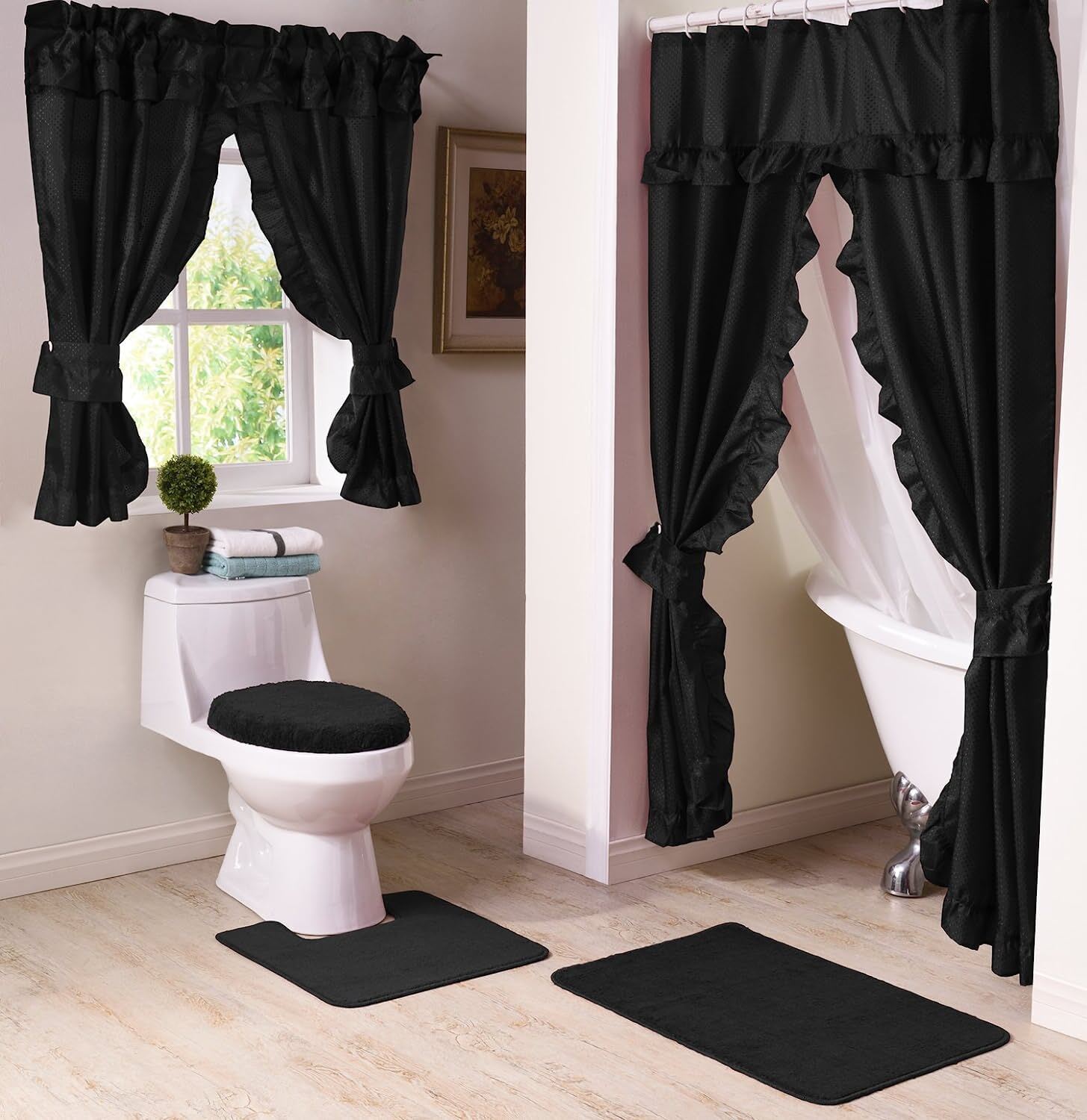 Shower Curtain Tie Backs 