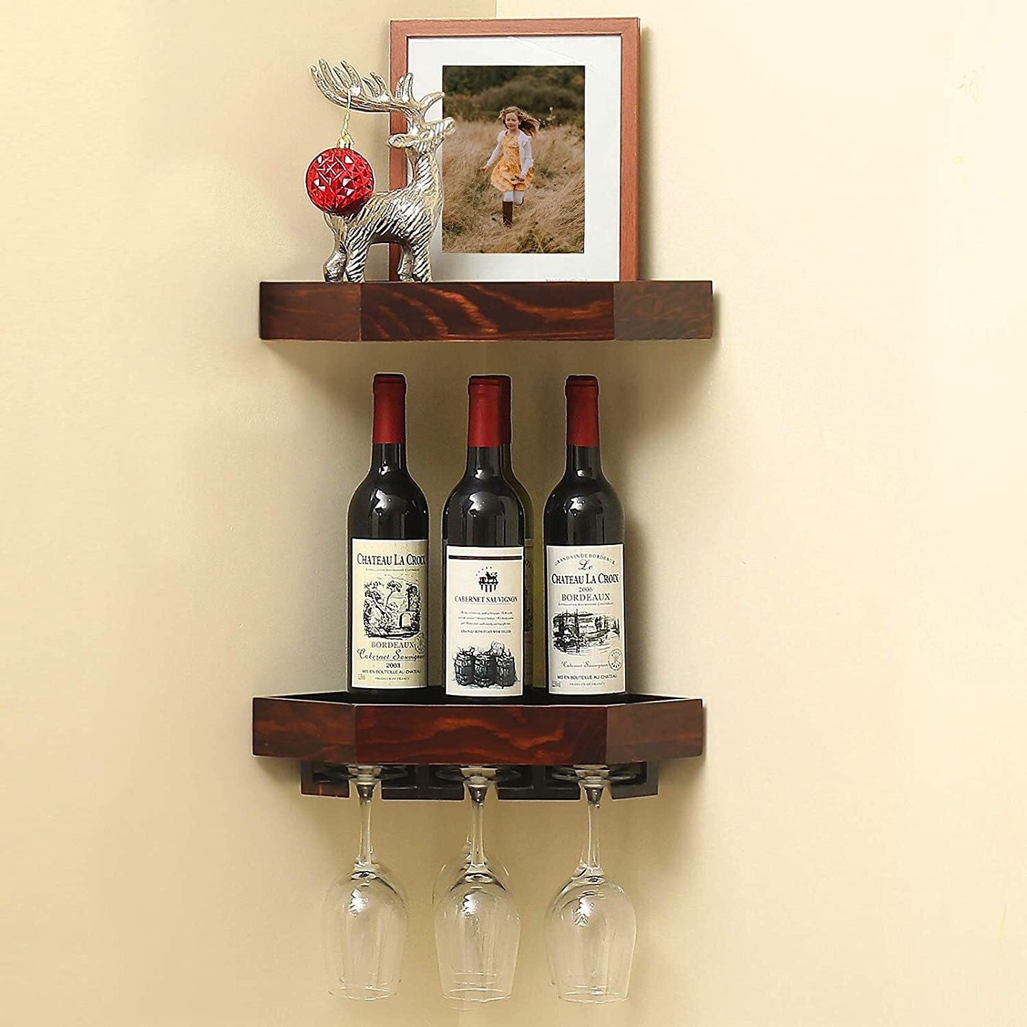 Elegant Wine Glass Rack
