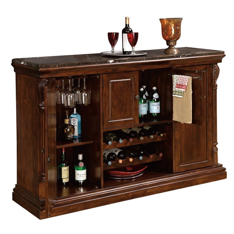 European Inspired Bar Cabinet