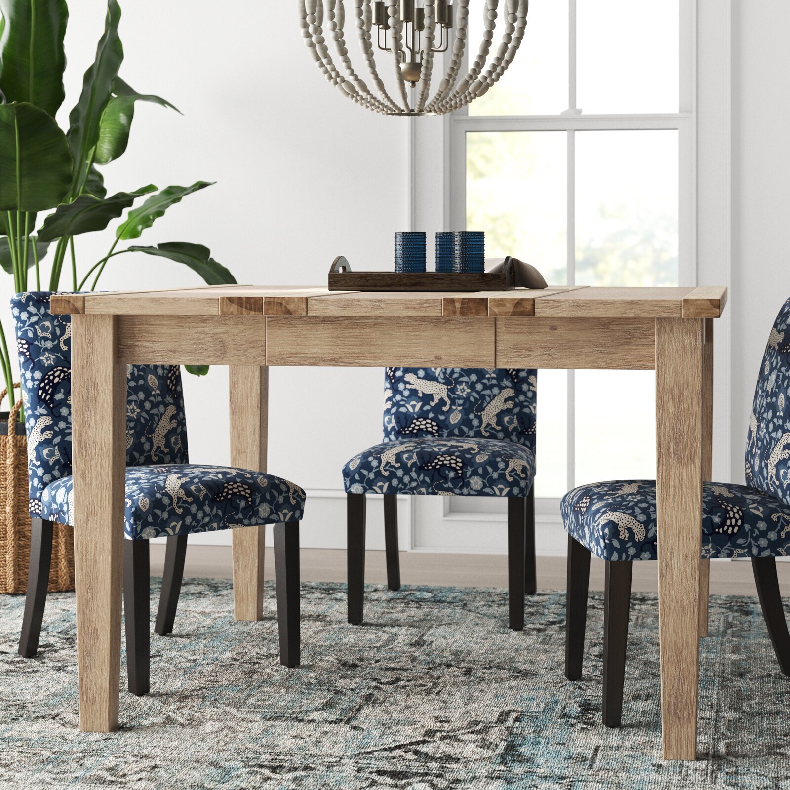 Extendable Wooden Dining Table