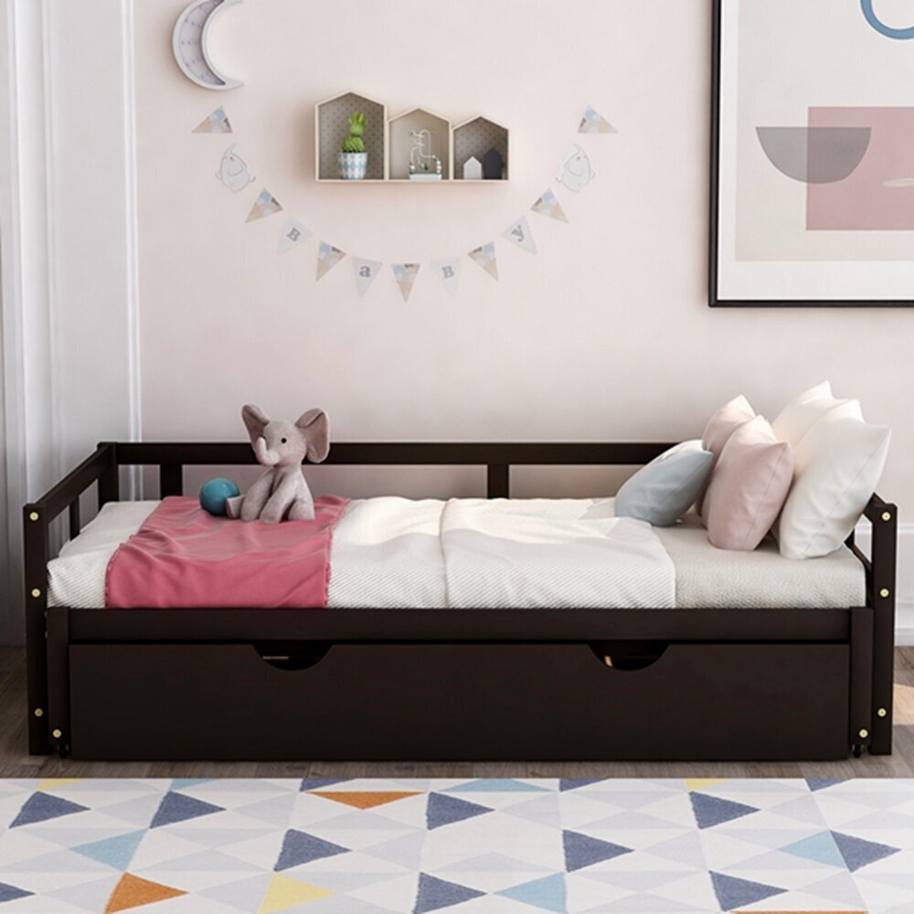 Extending Pull out Trundle Bed For Toddler