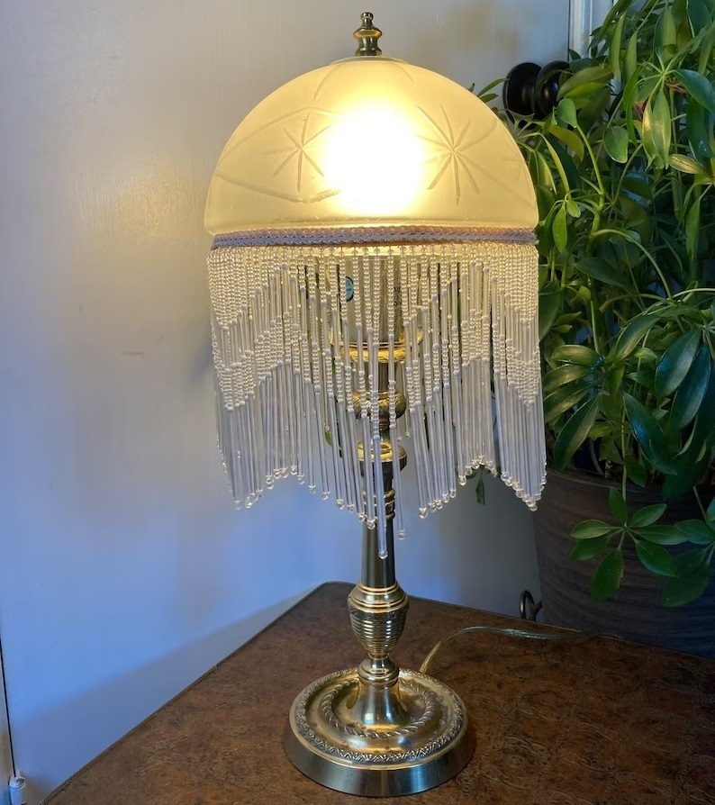 Beaded Lampshade
