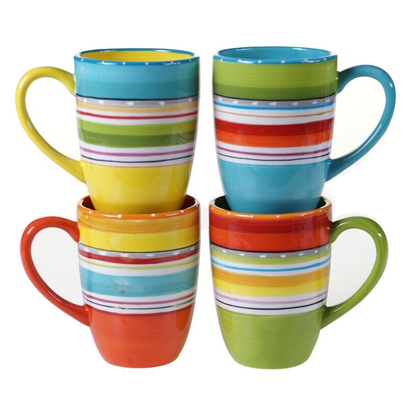 Striped Coffee Mugs