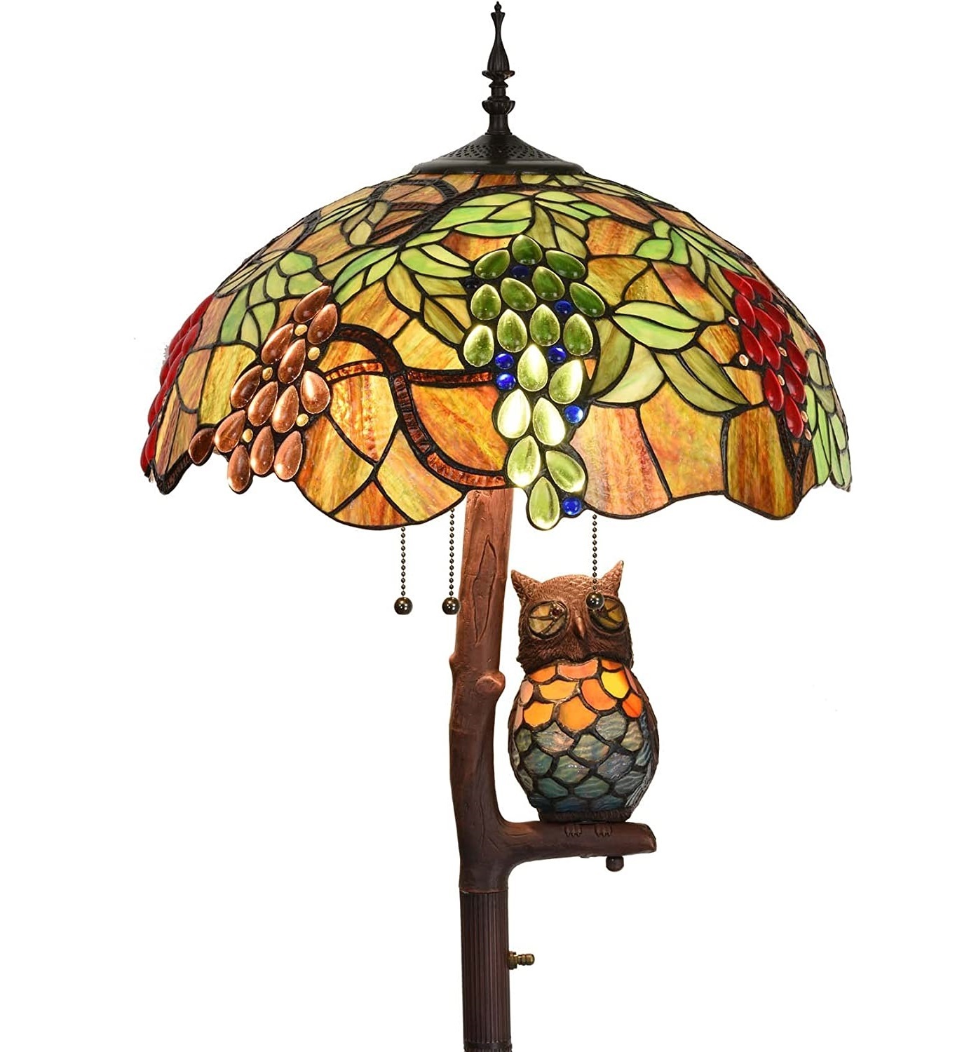 Eye Catching Tiffany Style Floor Lamp