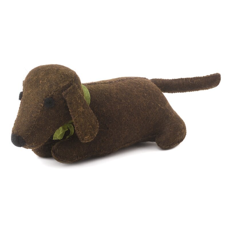 Fabric Dachshund Door Stop
