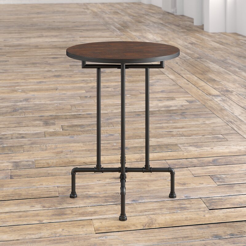 Factory Style High Bar Table