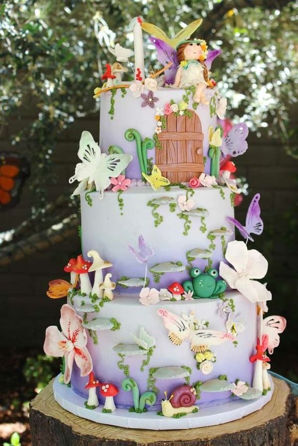 Fairy Garden Cake