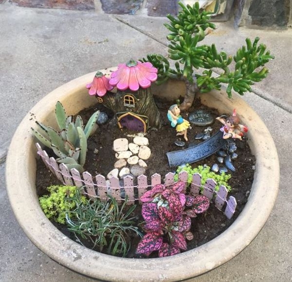 Fairy Garden in a Pot