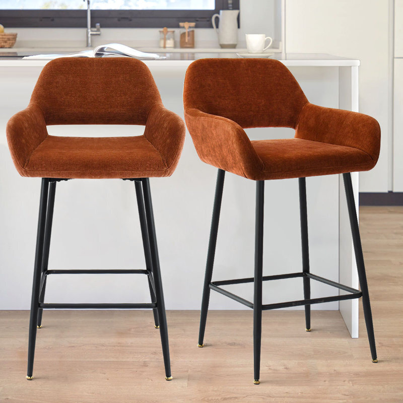 Fancy Luxurious Velvet and Gold Tall Chairs