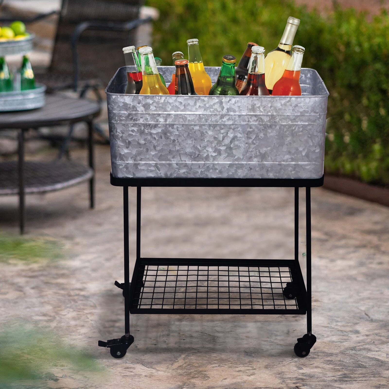 Beverage Tubs With Stand