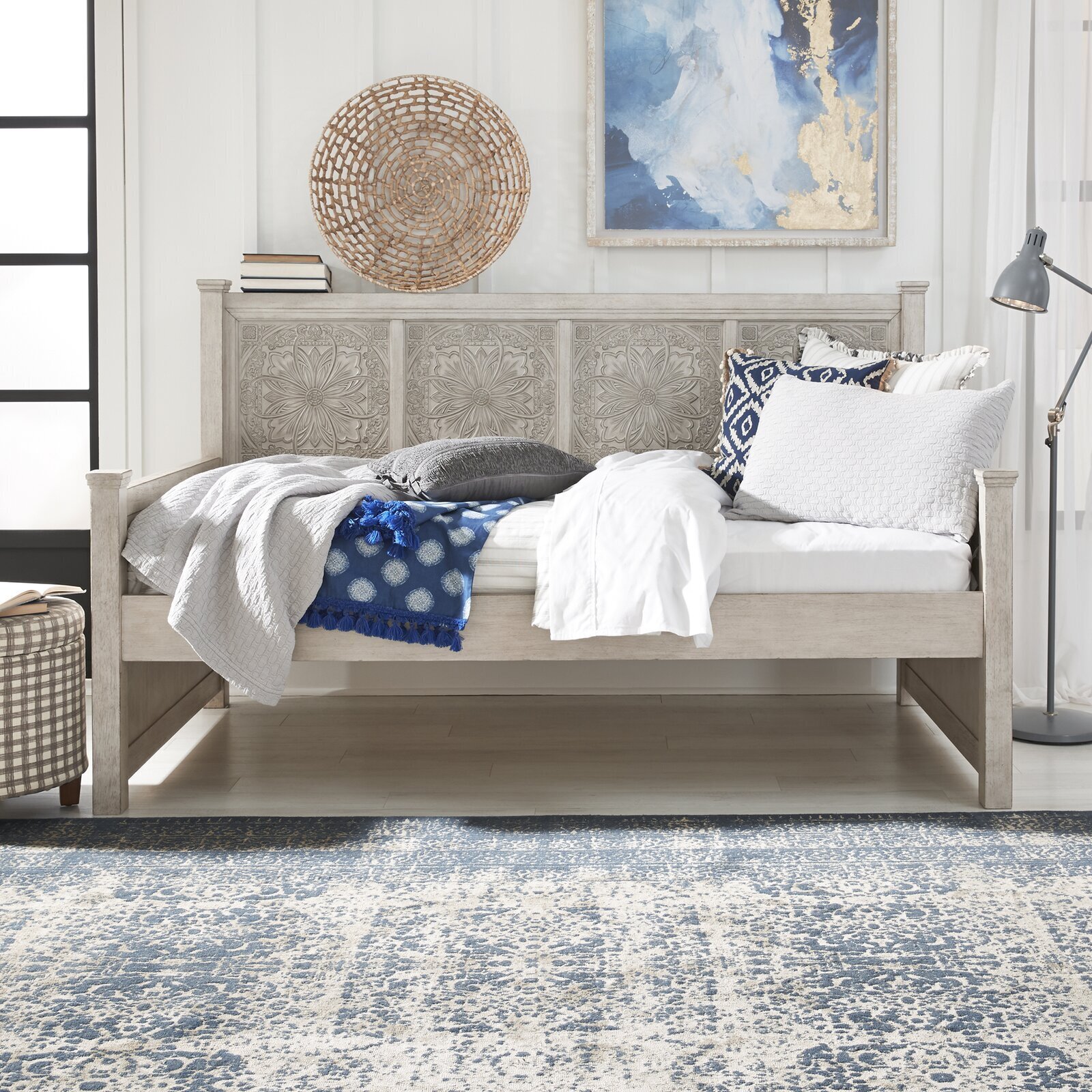 Farmhouse Style Oak Day Bed