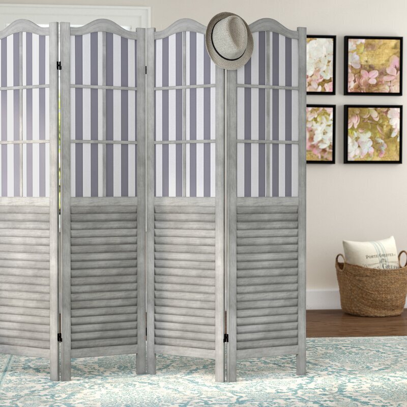 Farmhouse Style Vintage Folding Screen
