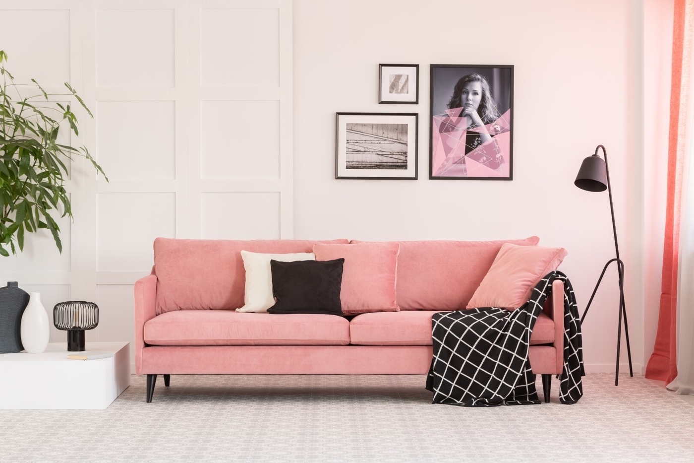 Fashionable living room