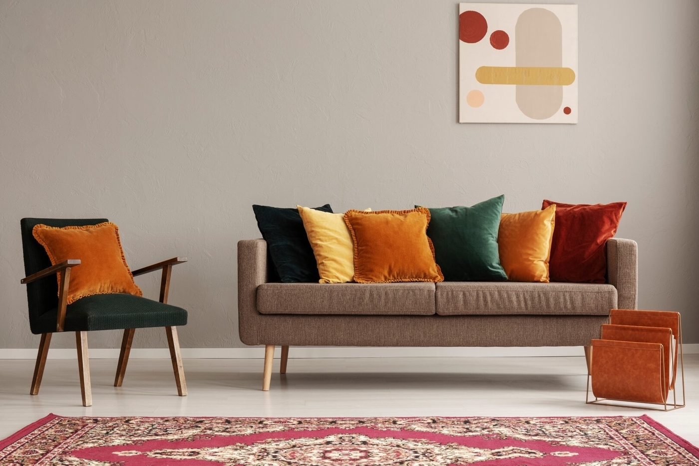 Fashionable living room