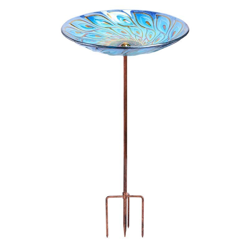 Feather Unique Birdbath