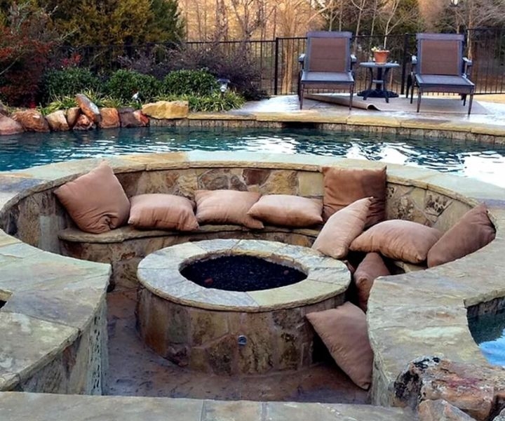 fire pit lounge ideas