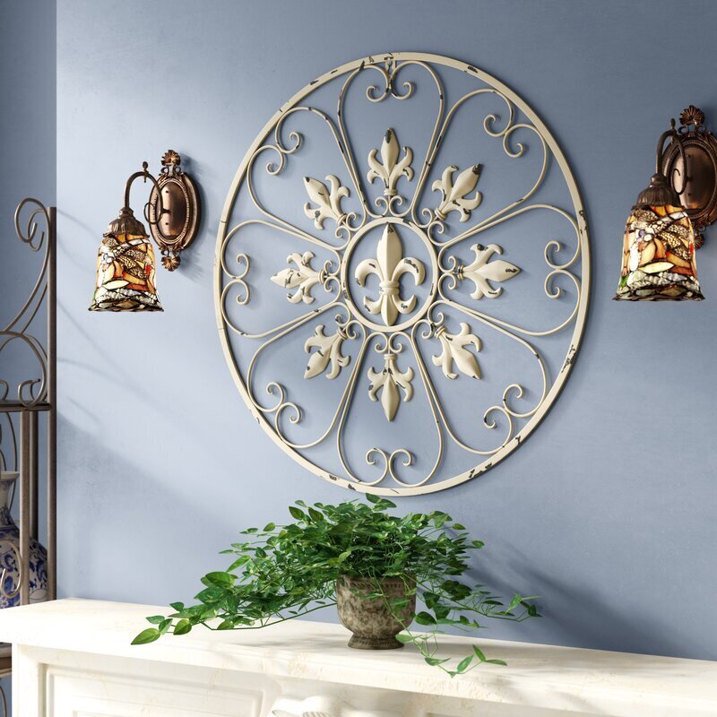 Fleur de Lis Large Outdoor Wall Decor Ideas