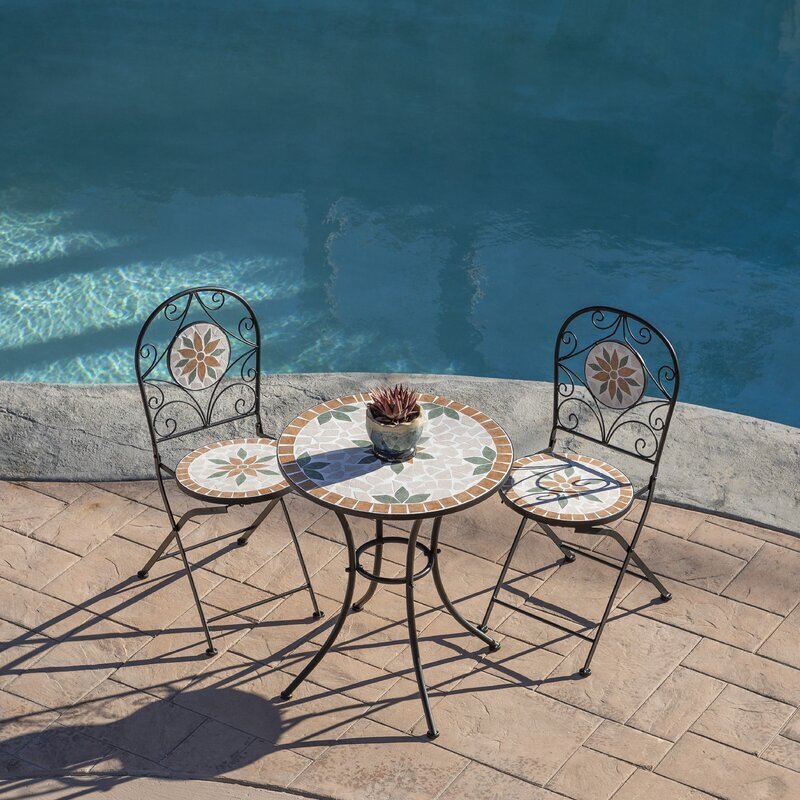 Floral Bistro Set