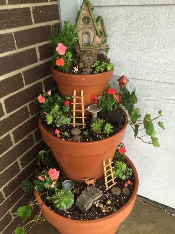 Flower Pot Fairy Garden