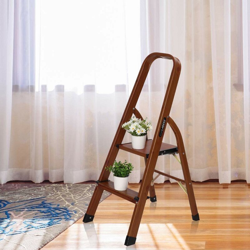 Foldable Portable 2 Step Kitchen Stool
