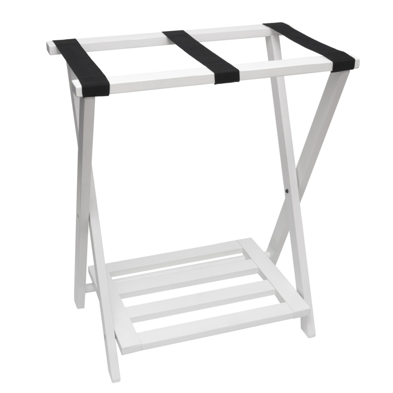 Folding Wood Luggage Rack