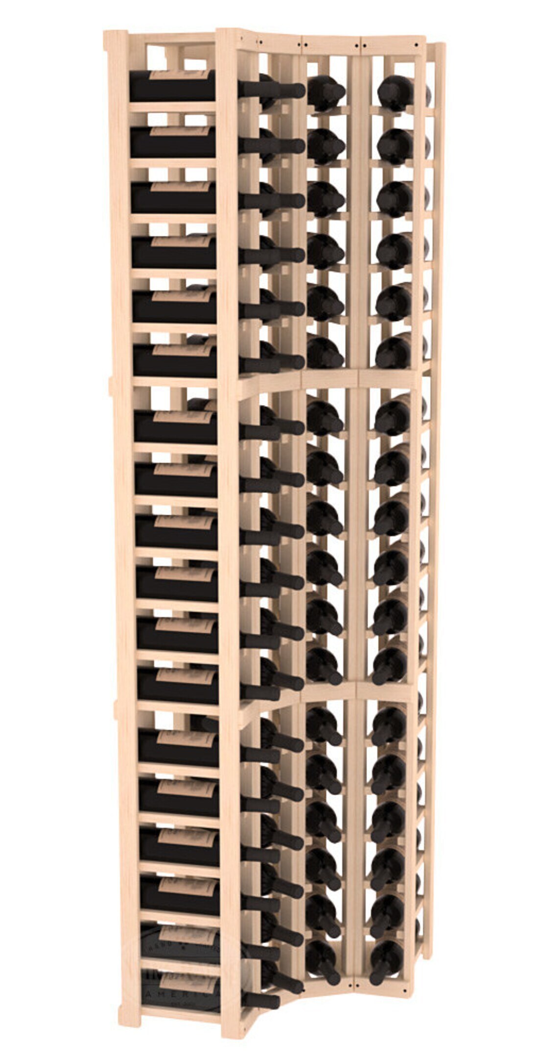 Metal Corner Wine Rack
