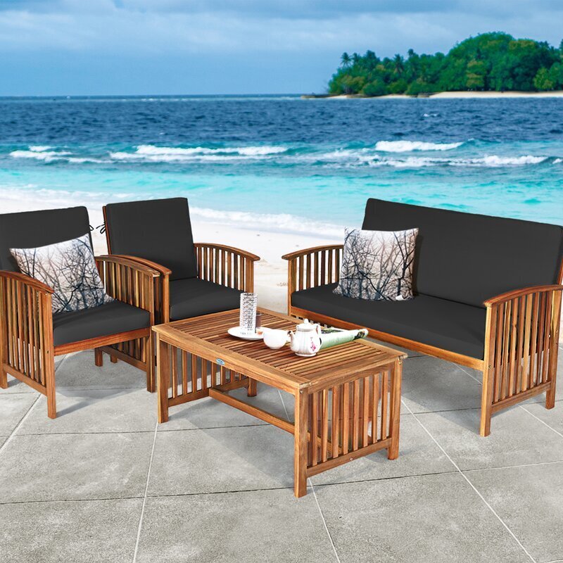 Four person Ty Pennington style seating group