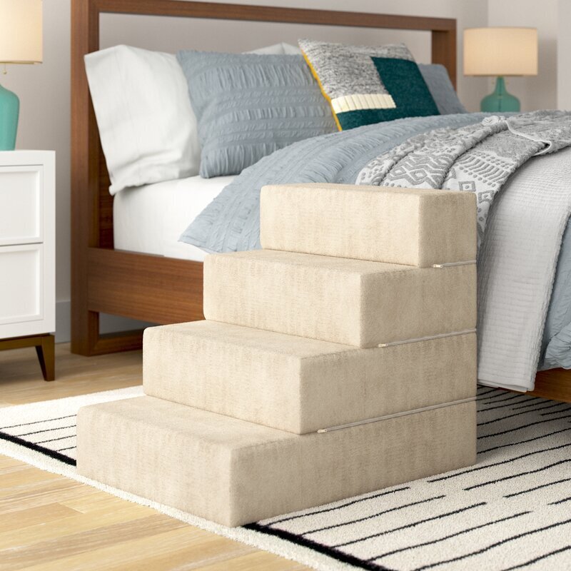 Four Step High Density Foam Stair Ramp