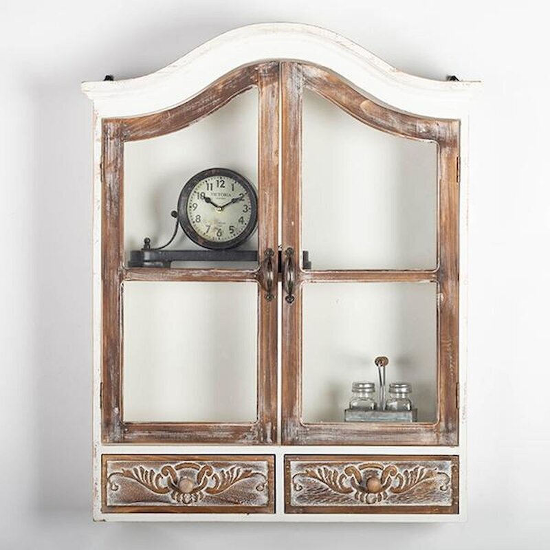 French Style Door Accent Cabinet