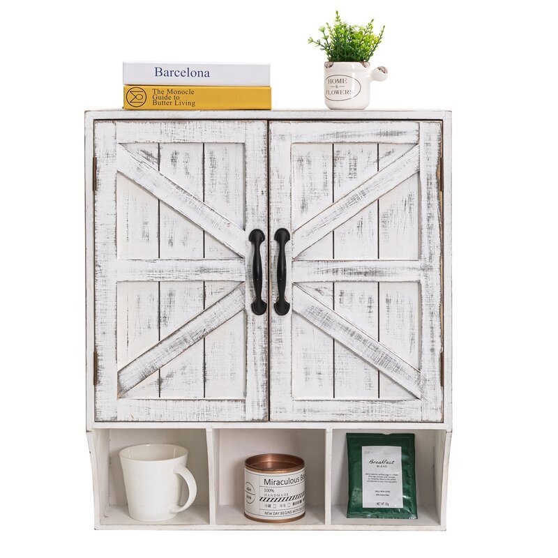 French Style Wall Mounted Kitchen Cabinet
