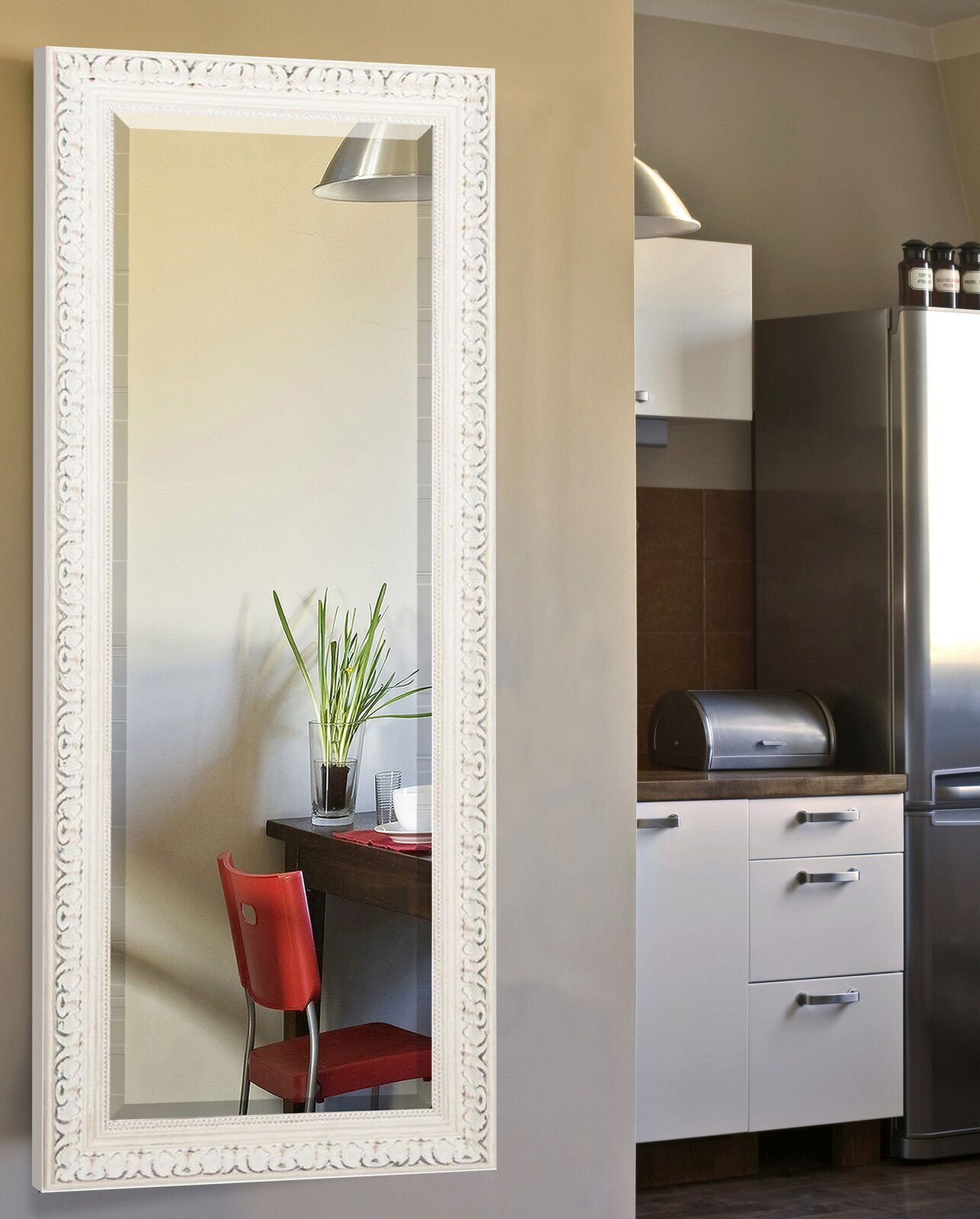French Victorian Full Length Mirror
