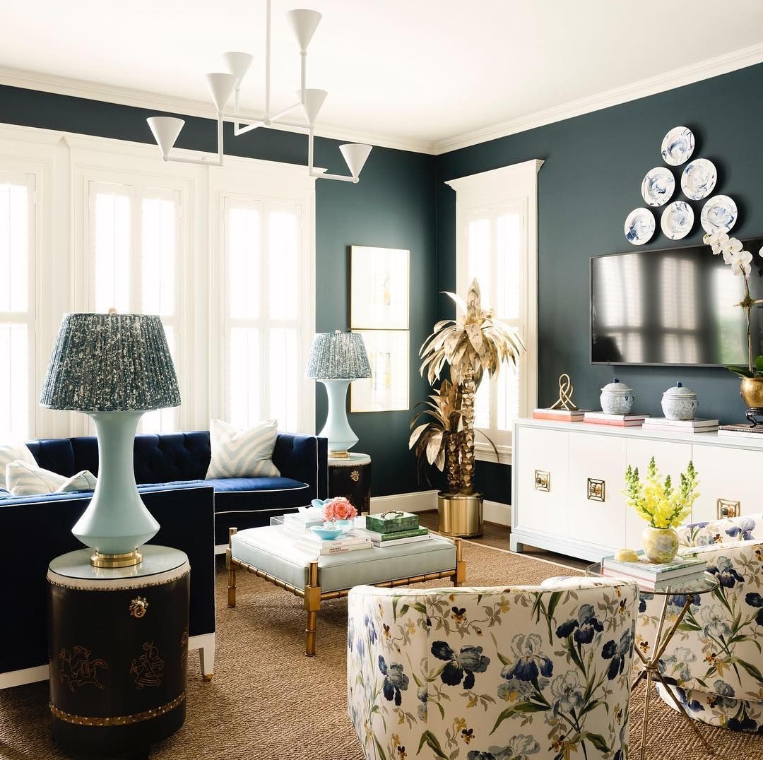 Front room with quirky furniture