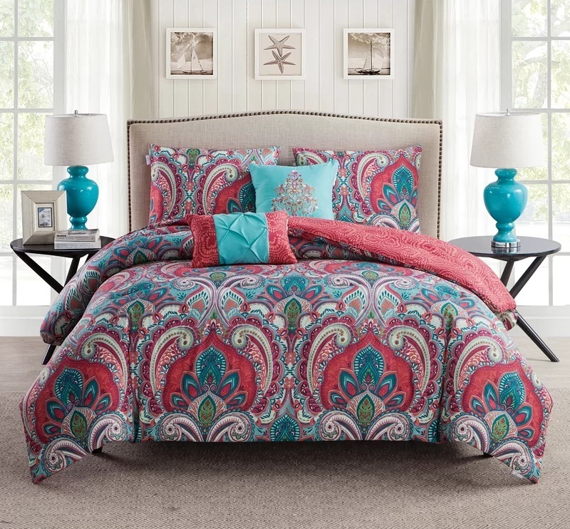 Fun Feminine Bright Bedding Sets