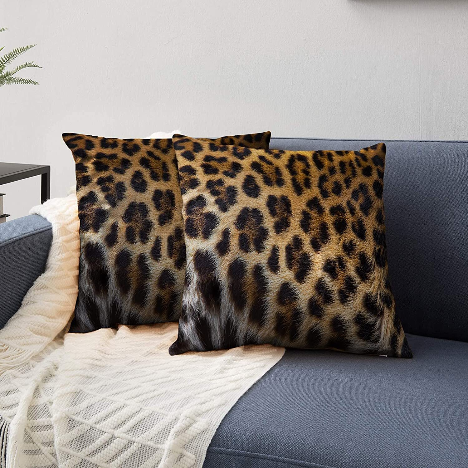 Leopard Throw Pillows