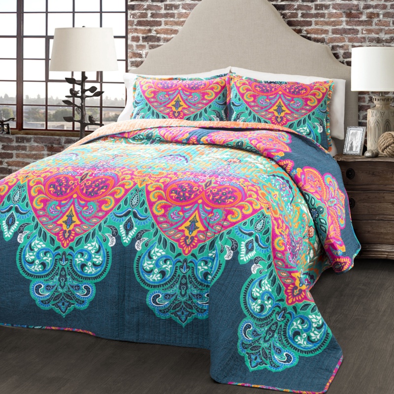 Galleria 100% Cotton Quilt Set