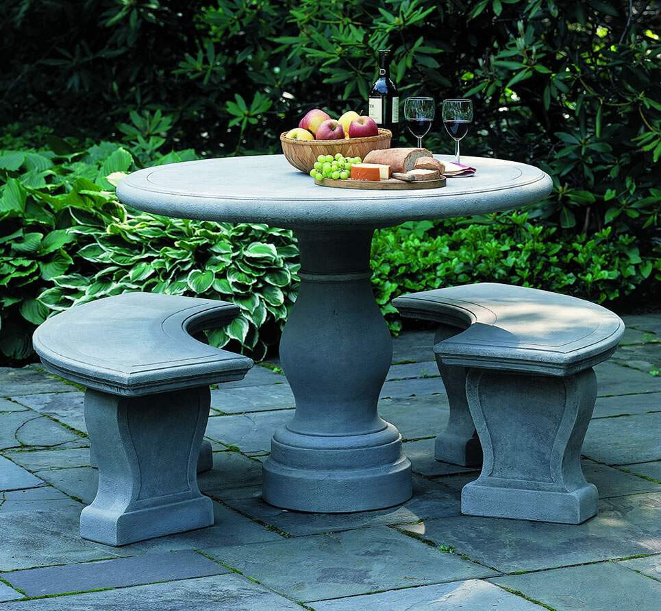Garden Bench Set