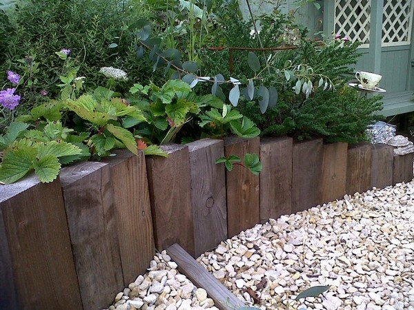 Garden Edging Ideas Timber