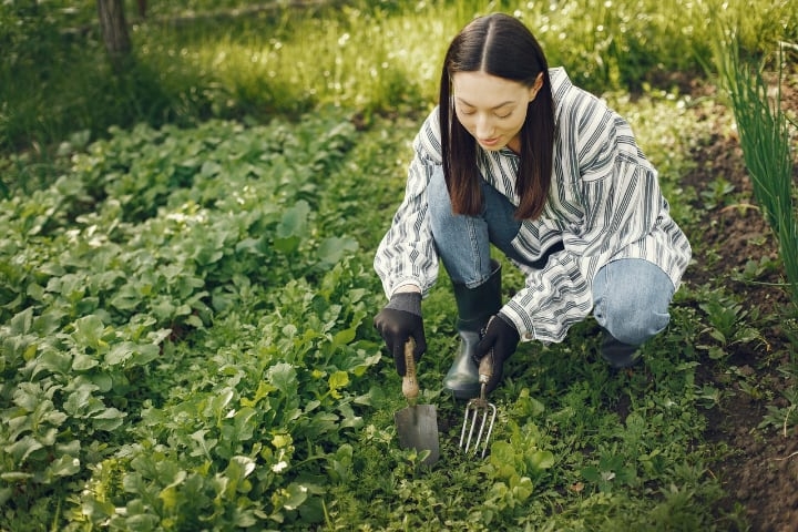 gardening with a smile