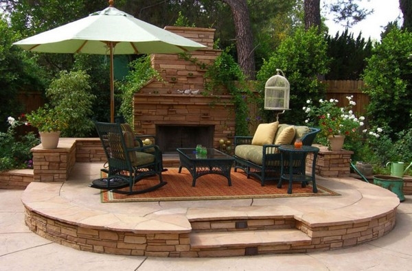 Gas Outdoor Fireplace