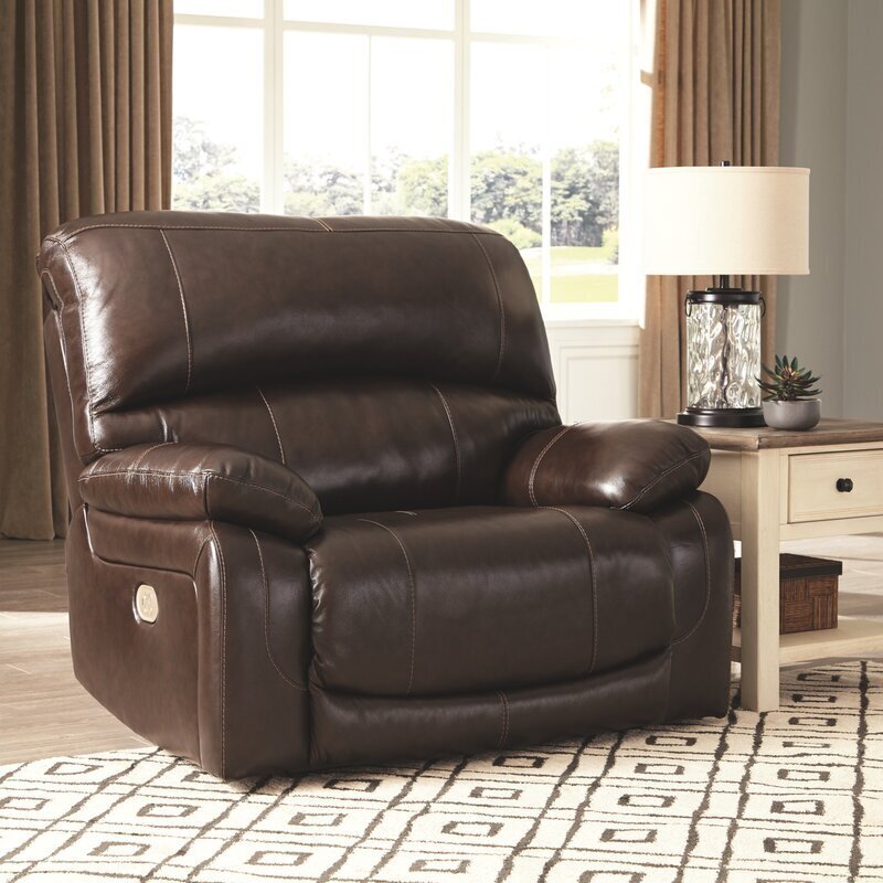 Large Leather Recliner