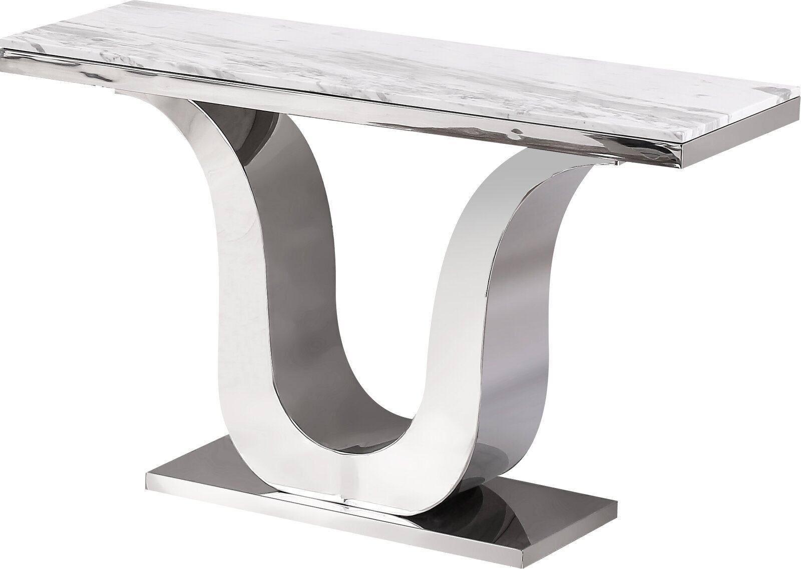 Genuine Marble Top Entryway Table