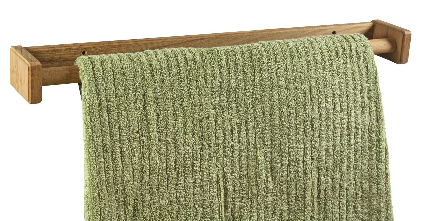 Genuine Sanded Teak Towel Rack