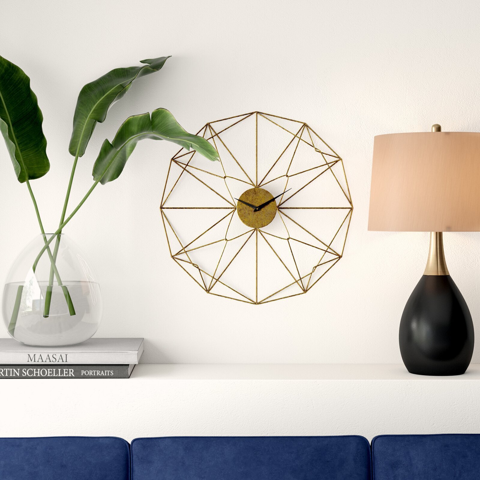 Geometric Clock for Kitchen