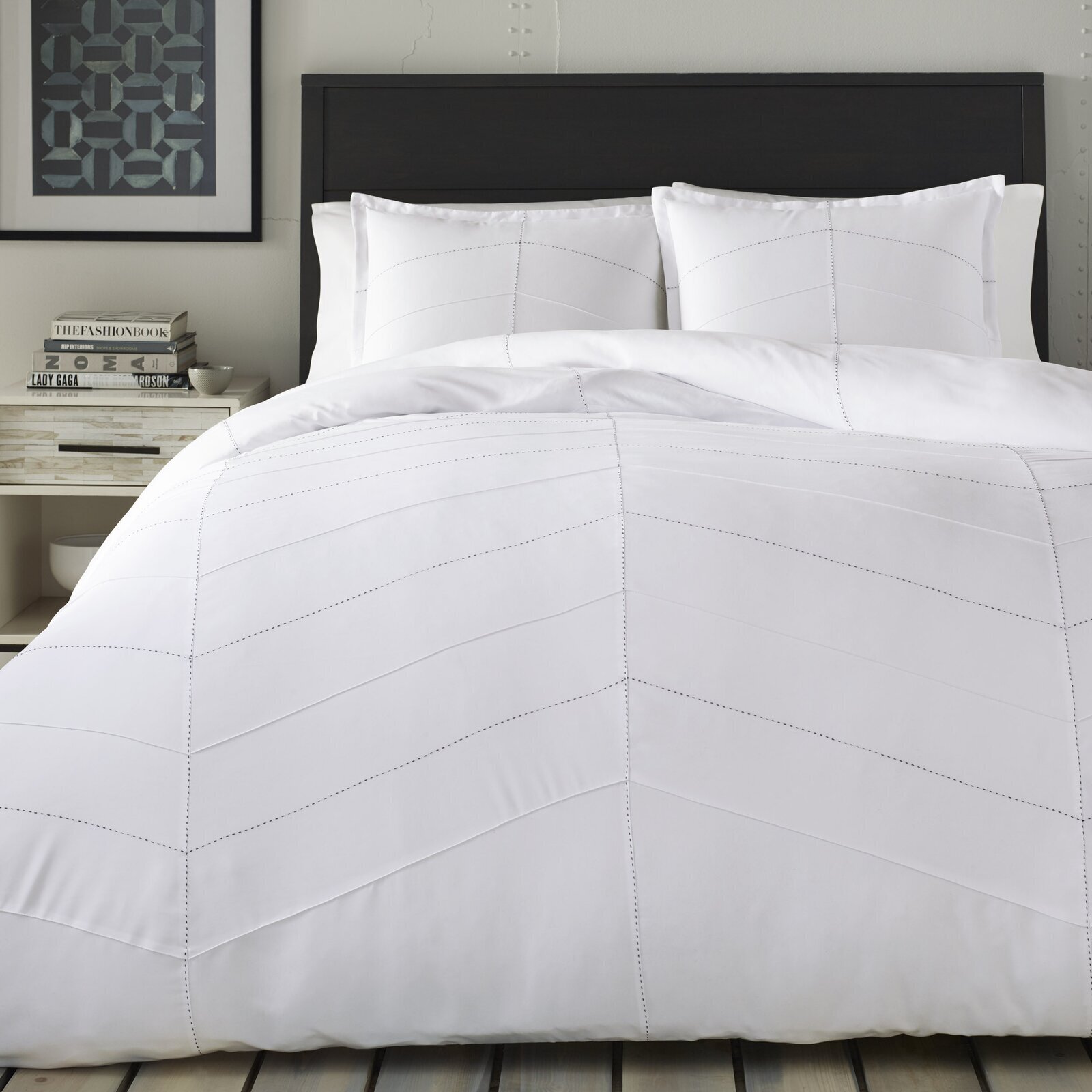 Geometric Comforter