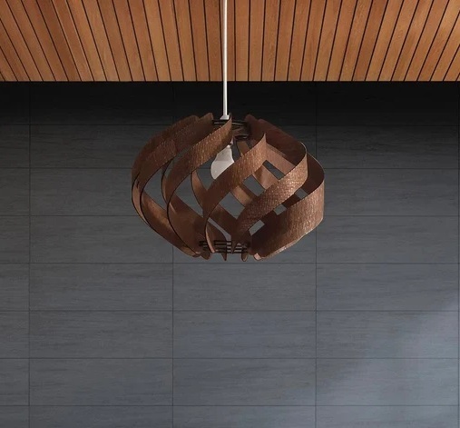 Geometric Lamp Shade with Diffuser