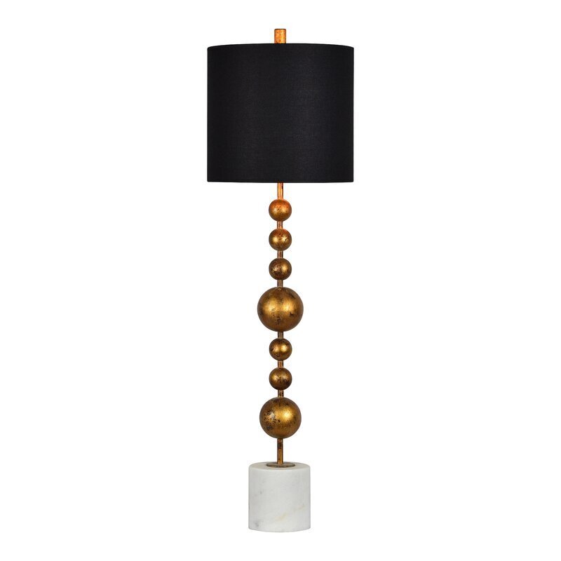 Buffet Lamps With Black Shades