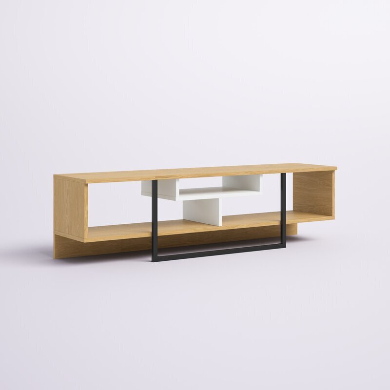 Geometric TV Shelf